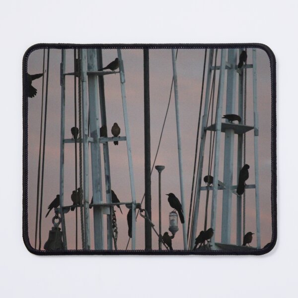 Item preview, Birds Sitting On Ships Mast designed and sold by Cynthia48.
