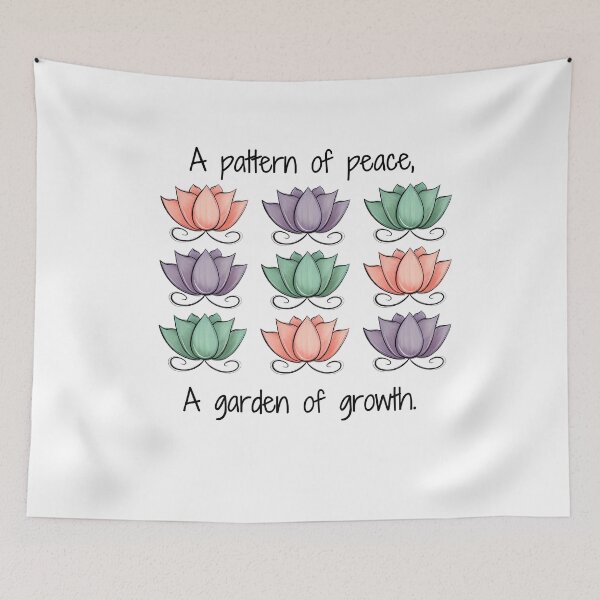 Item preview, Lotus Flowers, Inspirational Yoga Meditation, Vibrant wellness-inspired design — perfect for yogis and health enthusiasts! designed and sold by MerchSearchCO.