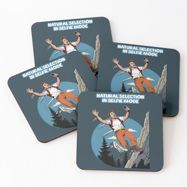 Item preview, Natural Selection in Selfie Mode designed and sold by Sfumata Illustration.