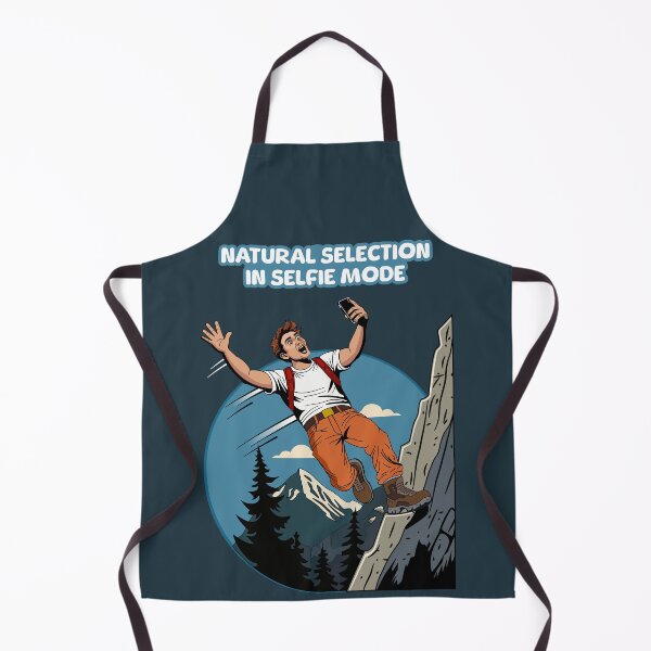Item preview, Natural Selection in Selfie Mode designed and sold by Sfumata Illustration.