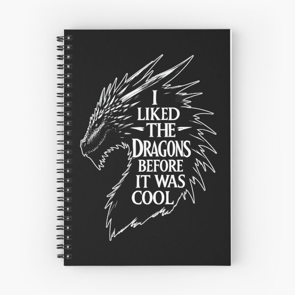 Item preview, I Liked The Dragons Before It Was Cool designed and sold by TomFrontierArt.