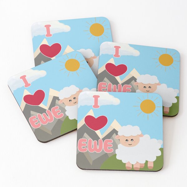 Item preview, I Love ‘Ewe’ designed and sold by charlx133.