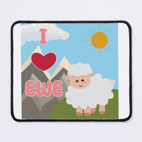 Item preview, I Love ‘Ewe’ designed and sold by charlx133.
