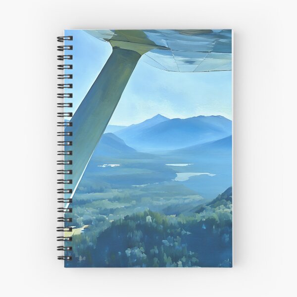 Item preview, Flying Near Cascade Mountains (Impressionist) designed and sold by flyscenicair.