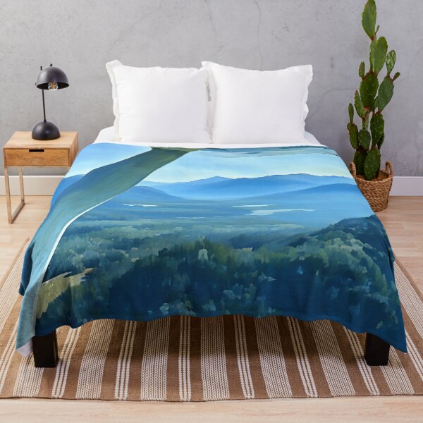 Item preview, Flying Near Cascade Mountains (Impressionist) designed and sold by flyscenicair.
