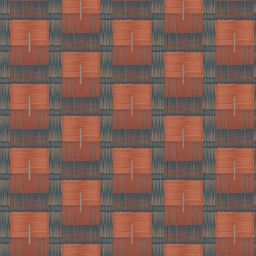 Artwork thumbnail, Scribble Blocks - Fall Rust by Stacey Spivak