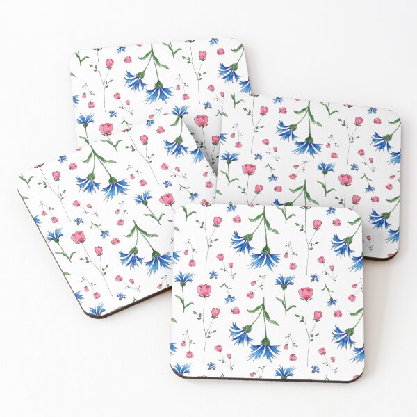 Item preview, White Cottagecore Wild Roses White and Pink designed and sold by UMI BLOOM.