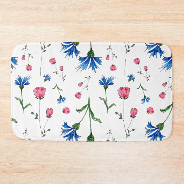 Item preview, White Cottagecore Wild Roses White and Pink designed and sold by UMI BLOOM.