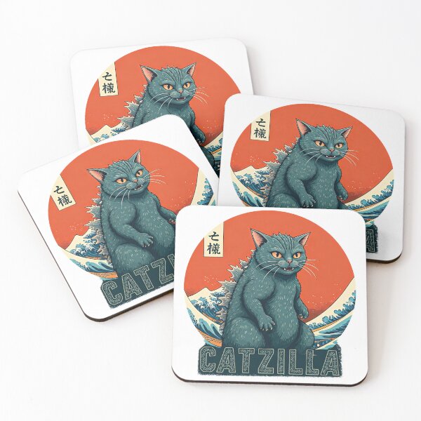 Item preview, Catzilla Funny Cat Tshirt Essential designed and sold by VogueVaultStore.