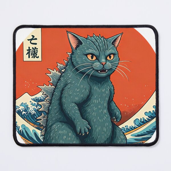 Item preview, Catzilla Funny Cat Tshirt Essential designed and sold by VogueVaultStore.