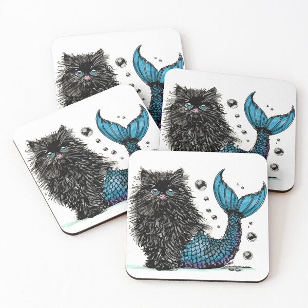 Item preview, Miss MooMoo Purr-maid designed and sold by Scribbles & Doodles by Jinx.