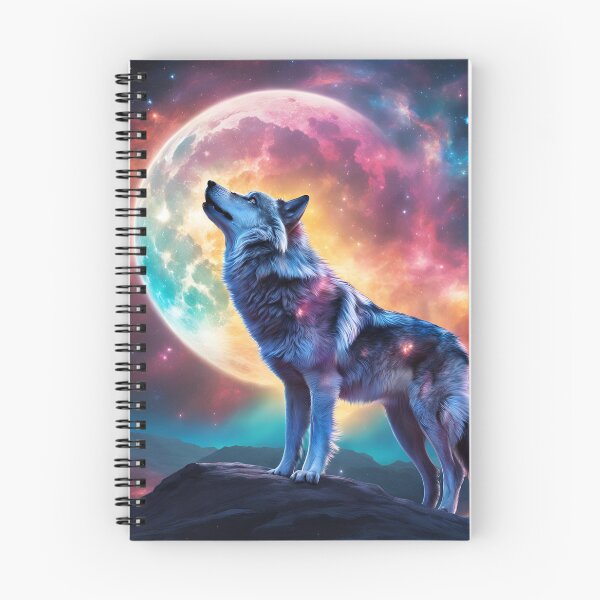 Item preview, Cosmic wolf designed and sold by whatthefoxsays.
