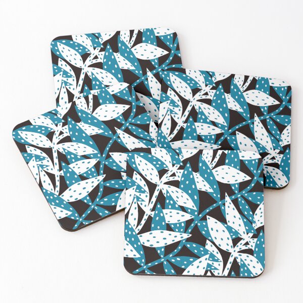 Item preview, Botanical Blue Leaves designed and sold by UMI BLOOM.