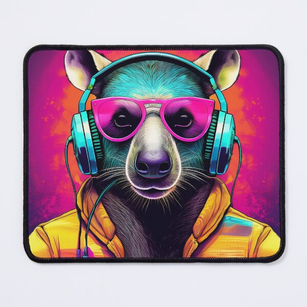 Item preview, Anteater in Headphones and Shades Synthwave  designed and sold by Boxing Kangaroo Retail Company.