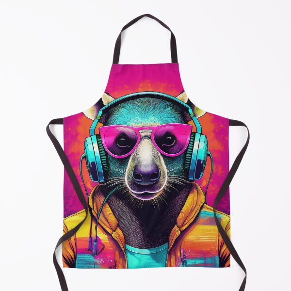 Item preview, Anteater in Headphones and Shades Synthwave designed and sold by Boxing Kangaroo Retail Company.