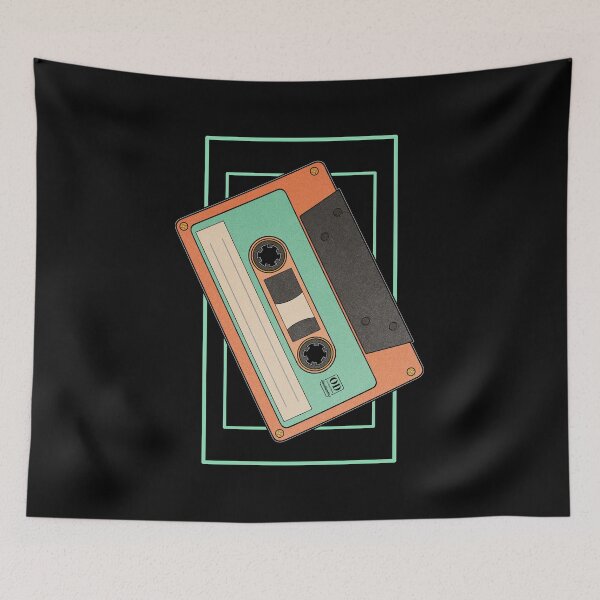 Item preview, Timeless Songs | Retro Vintage Music Tape Cassette designed and sold by ObsidianDaz.