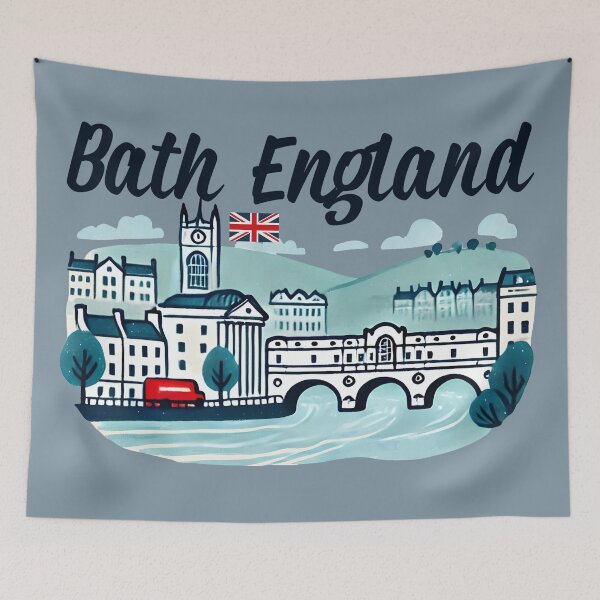 Item preview, Bath England UK designed and sold by HowToCanadian.
