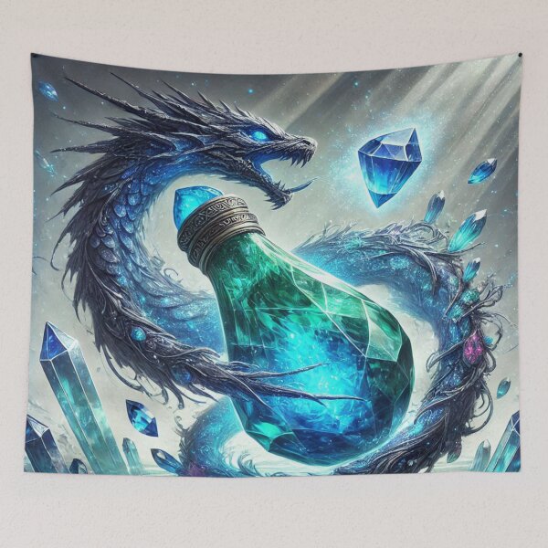 Item preview, Fantasy Dragon Tanzanite Gem designed and sold by ZulryLifestyles.