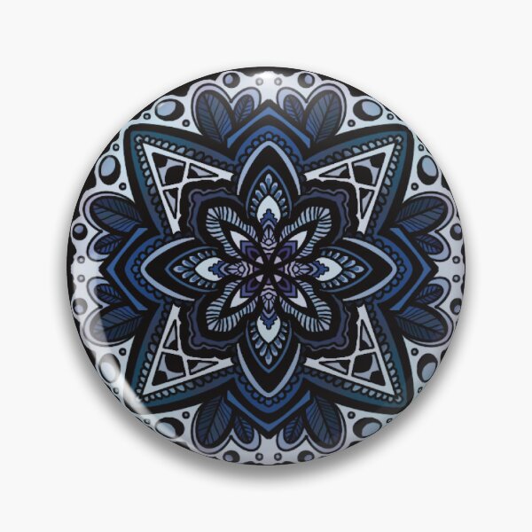 Item preview, Blue Mandala  designed and sold by ejmandala.