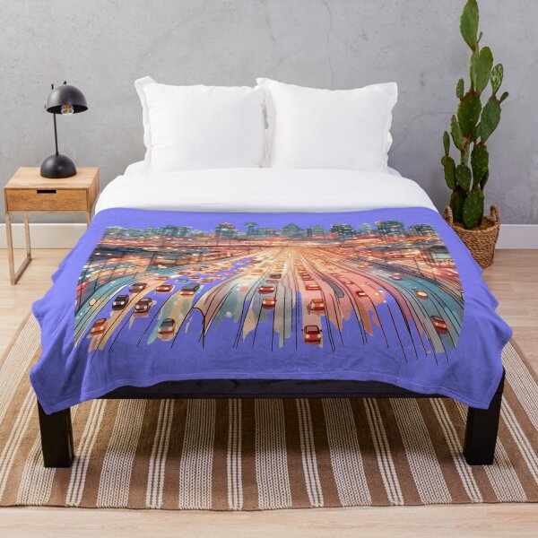 Item preview, Luces nocturnas del aeropuerto Pearson: resplandor de la autopista y belleza del horizonte designed and sold by PaintMeWorld.