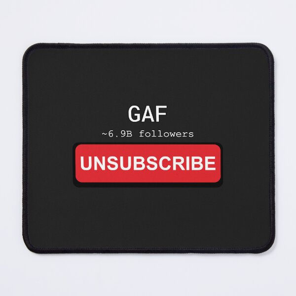 Item preview, Unsubscribe GAF designed and sold by MakerMeezy.