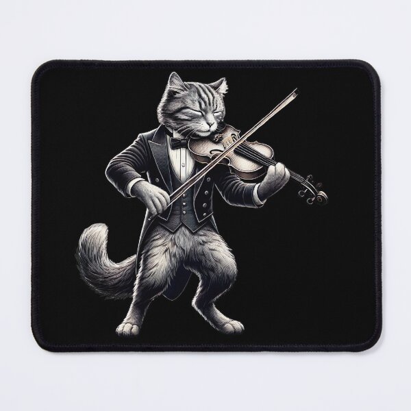 Item preview, Fur-tuned Sonata, Symphonic Cat, Musician Cat designed and sold by Tiszert.