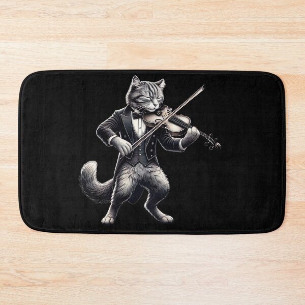 Item preview, Fur-tuned Sonata, Symphonic Cat, Musician Cat designed and sold by Tiszert.