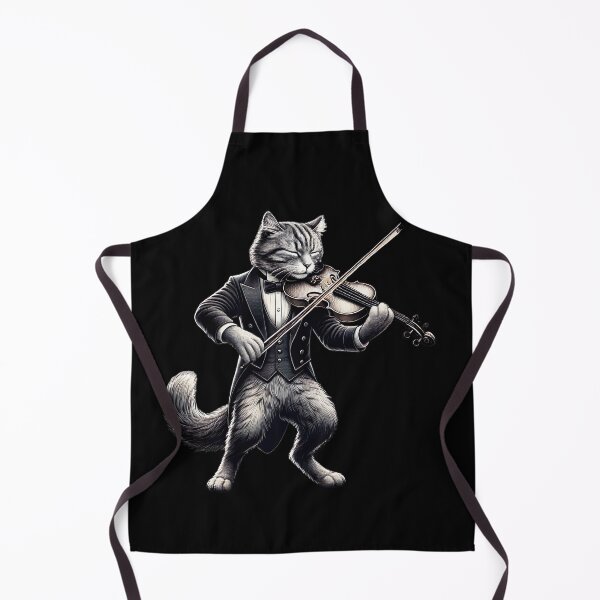 Item preview, Fur-tuned Sonata, Symphonic Cat, Musician Cat designed and sold by Tiszert.
