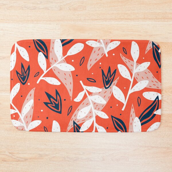 Item preview, Orange Floral Blury Patterns designed and sold by UMI BLOOM.