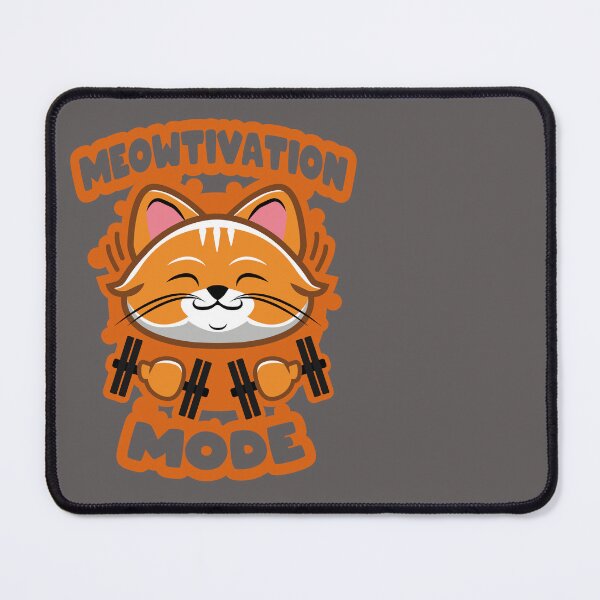Item preview, Meowtivation Cute Kitty Fitness Partner designed and sold by Plant On Demand.