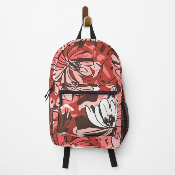 Item preview, Romantic Scarlet Blossom Symphony | Intricate Floral Artwork designed and sold by WildStroke.