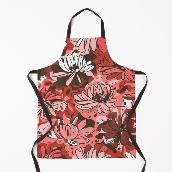 Item preview, Romantic Scarlet Blossom Symphony | Intricate Floral Artwork designed and sold by WildStroke.