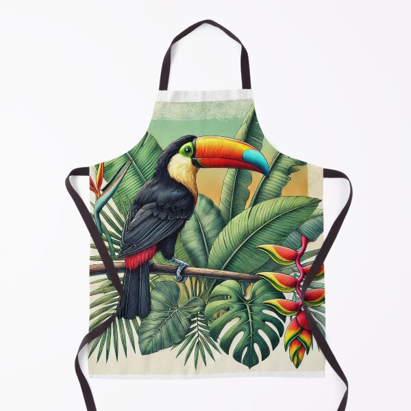 Item preview, Toucan in a Tropical Paradise designed and sold by WildlineArt.