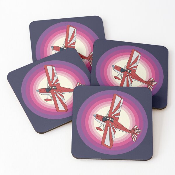 Item preview, Aviation Design Super Decathlon Aircraft Flying at Sunset designed and sold by skye-studio.