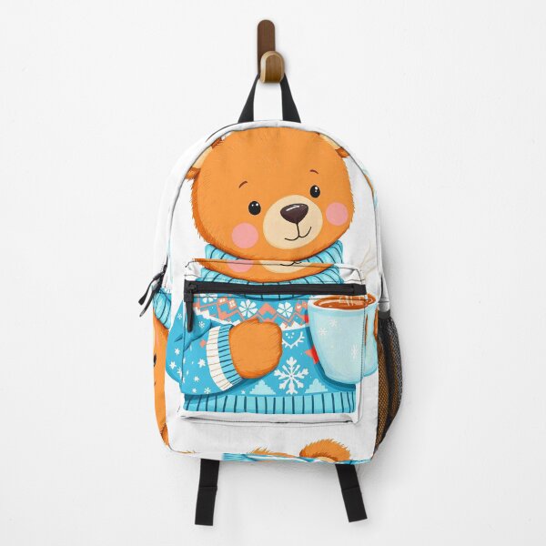 Item preview, Cozy Baby Bear with Hot Coffee |Winter Bear Design designed and sold by CYouClothings.