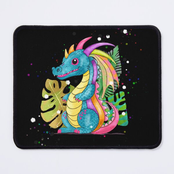 Item preview, Colorful dinosaur watercolor t-shirt design designed and sold by SimoesArtistry.