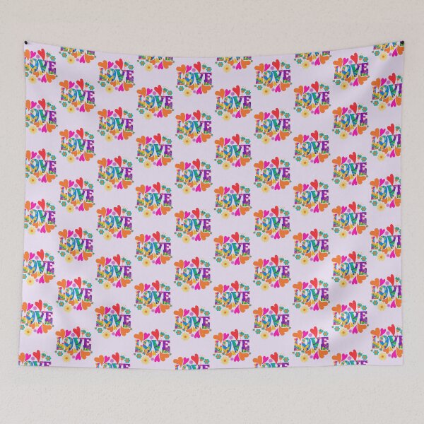 Item preview, Groovy LOVE designed and sold by Caring Hearts.