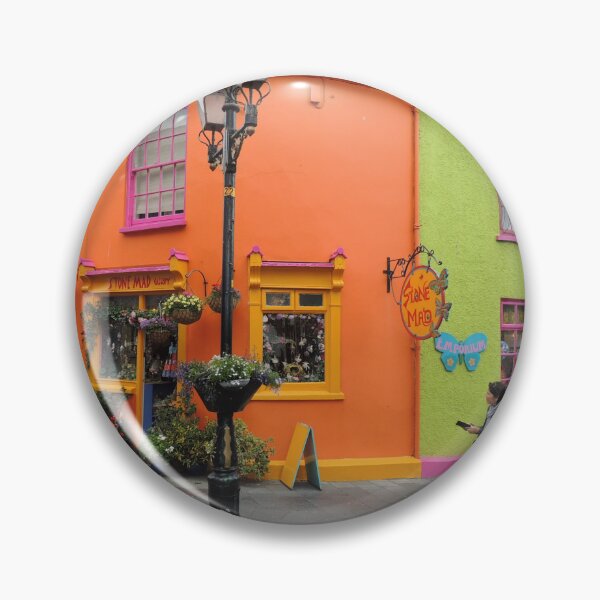Item preview, Bright coloured Kinsale Street - County Cork Ireland designed and sold by mikequigley.