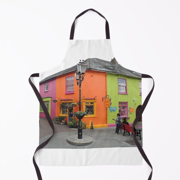 Item preview, Bright coloured Kinsale Street - County Cork Ireland designed and sold by mikequigley.