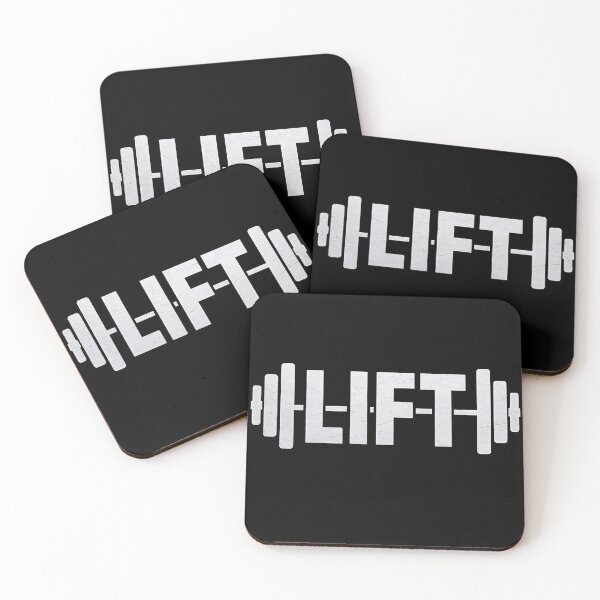 Item preview, Lift - Minimalist Weightlifting Design designed and sold by FocusedPatterns.