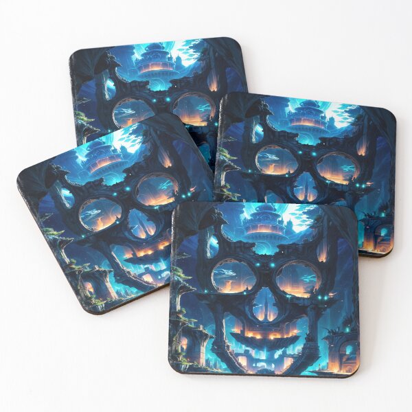 Item preview, SKULL HIDDEN LANDSCAPE UNDERWATER  designed and sold by ogirdorgraphics.