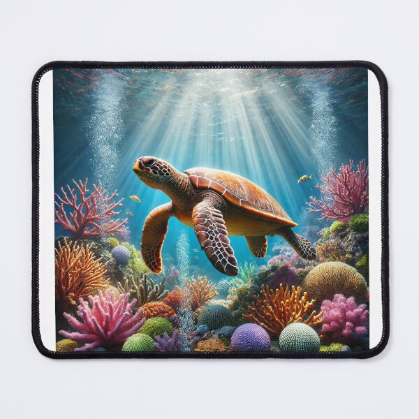 Item preview, Sea Turtle: Underwater Serenity designed and sold by WildlineArt.