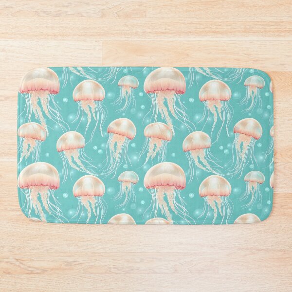 Item preview, Jellyfish in the Ocean Pattern designed and sold by palaco210.