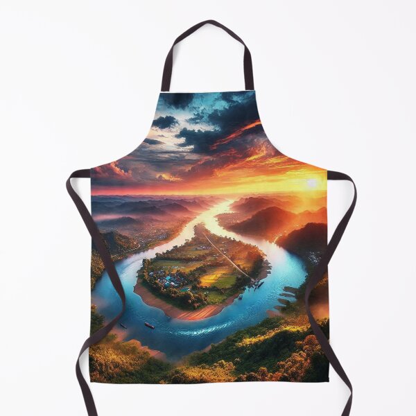 Item preview, Around the River Bend designed and sold by WyckedLynn.