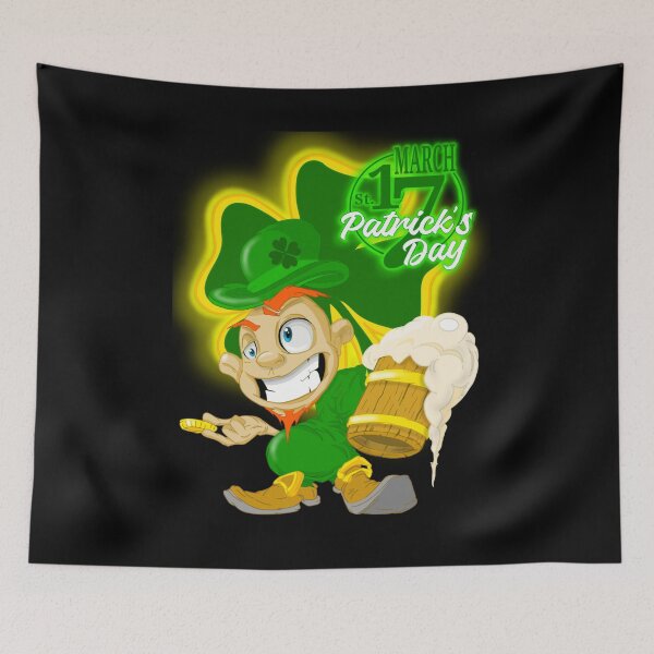 Item preview, Funny Irish leprechaun St. Patricks Day  designed and sold by TheEndDesign.