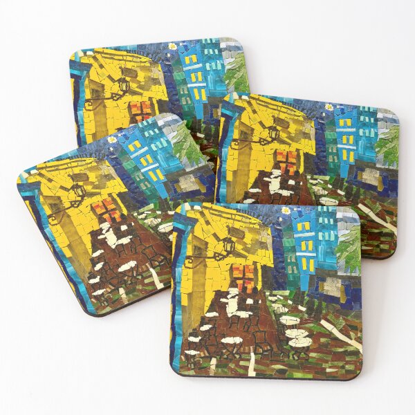 Item preview, Cafe Terrace in Glass designed and sold by missluludraws.