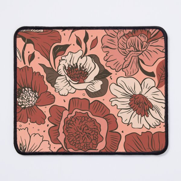 Item preview, Monochromatic Red Floral Elegance | Minimalist Botanical Art designed and sold by WildStroke.