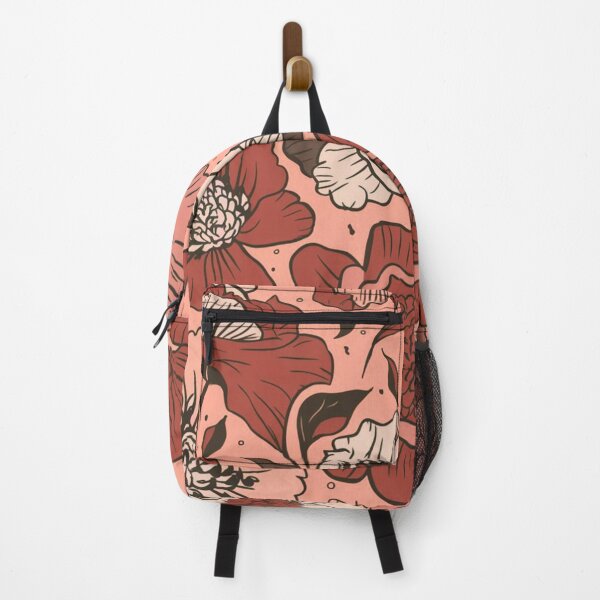 Item preview, Monochromatic Red Floral Elegance | Minimalist Botanical Art designed and sold by WildStroke.