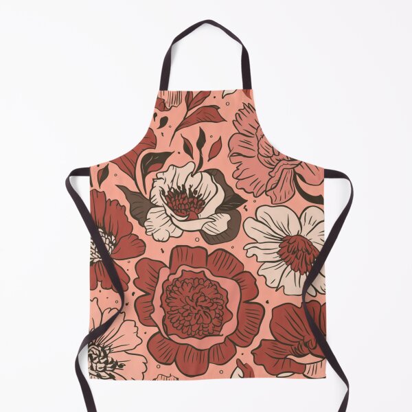 Item preview, Monochromatic Red Floral Elegance | Minimalist Botanical Art designed and sold by WildStroke.