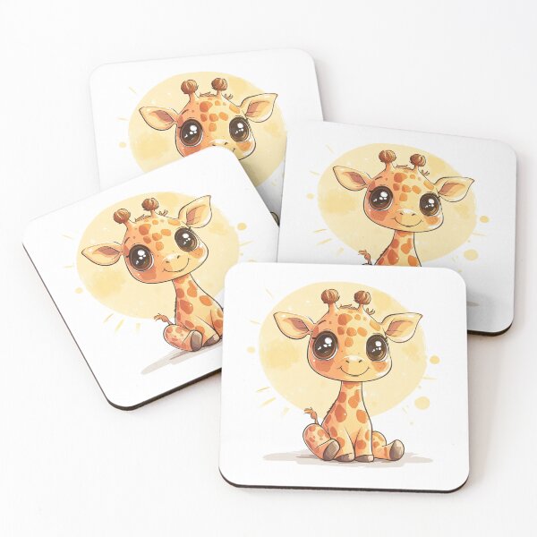 Item preview, Cute Giraffe  designed and sold by NicolasGlowArt.